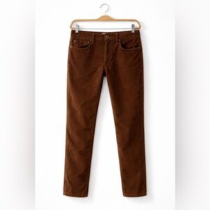 J. Crew Men's Corduroy Pants in Rich Brown